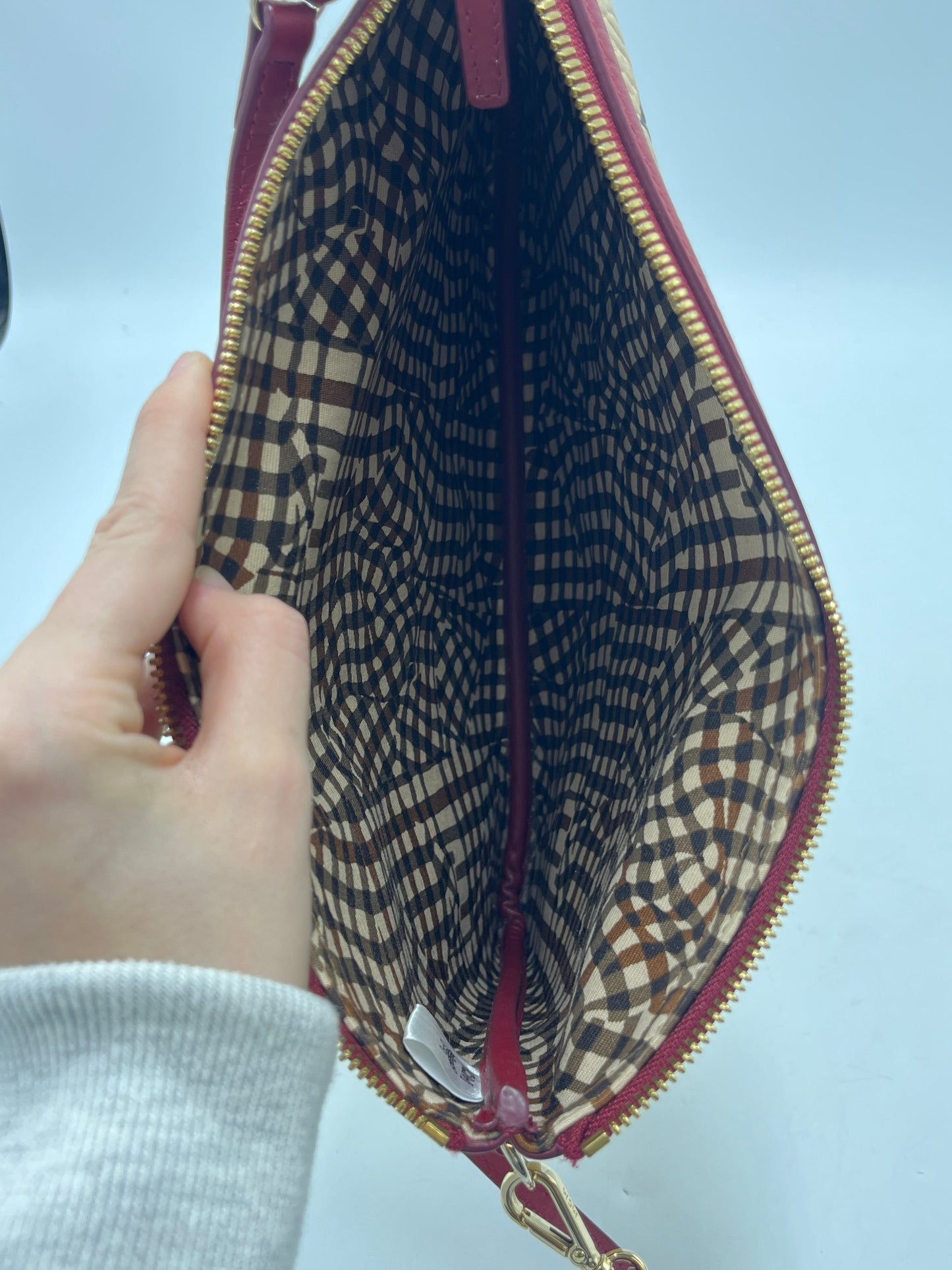 MCM Liz Shopper Luxury Designer Tote w/ Pouchette