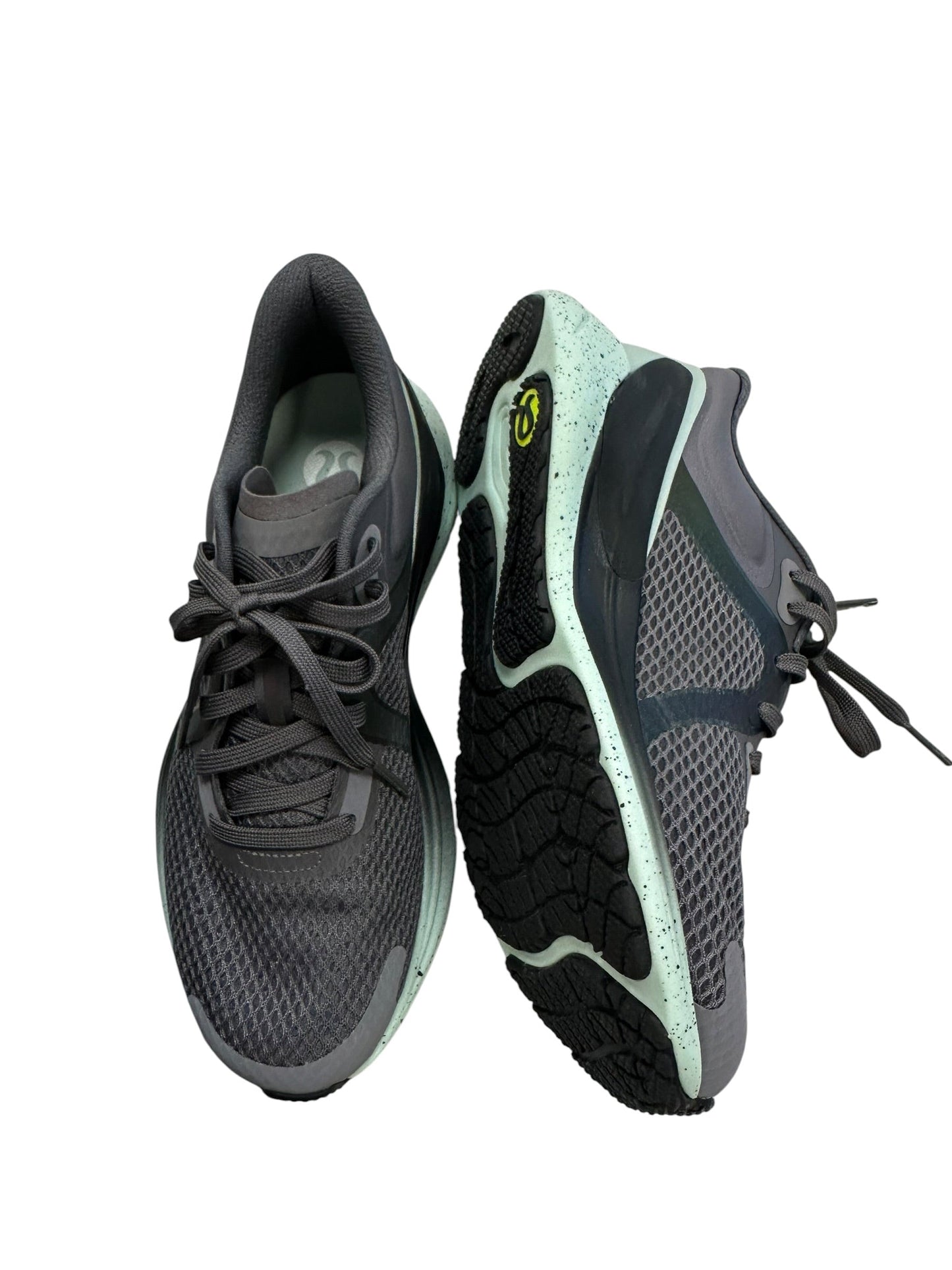 Shoes Athletic By Lululemon In Black & Green, Size:7