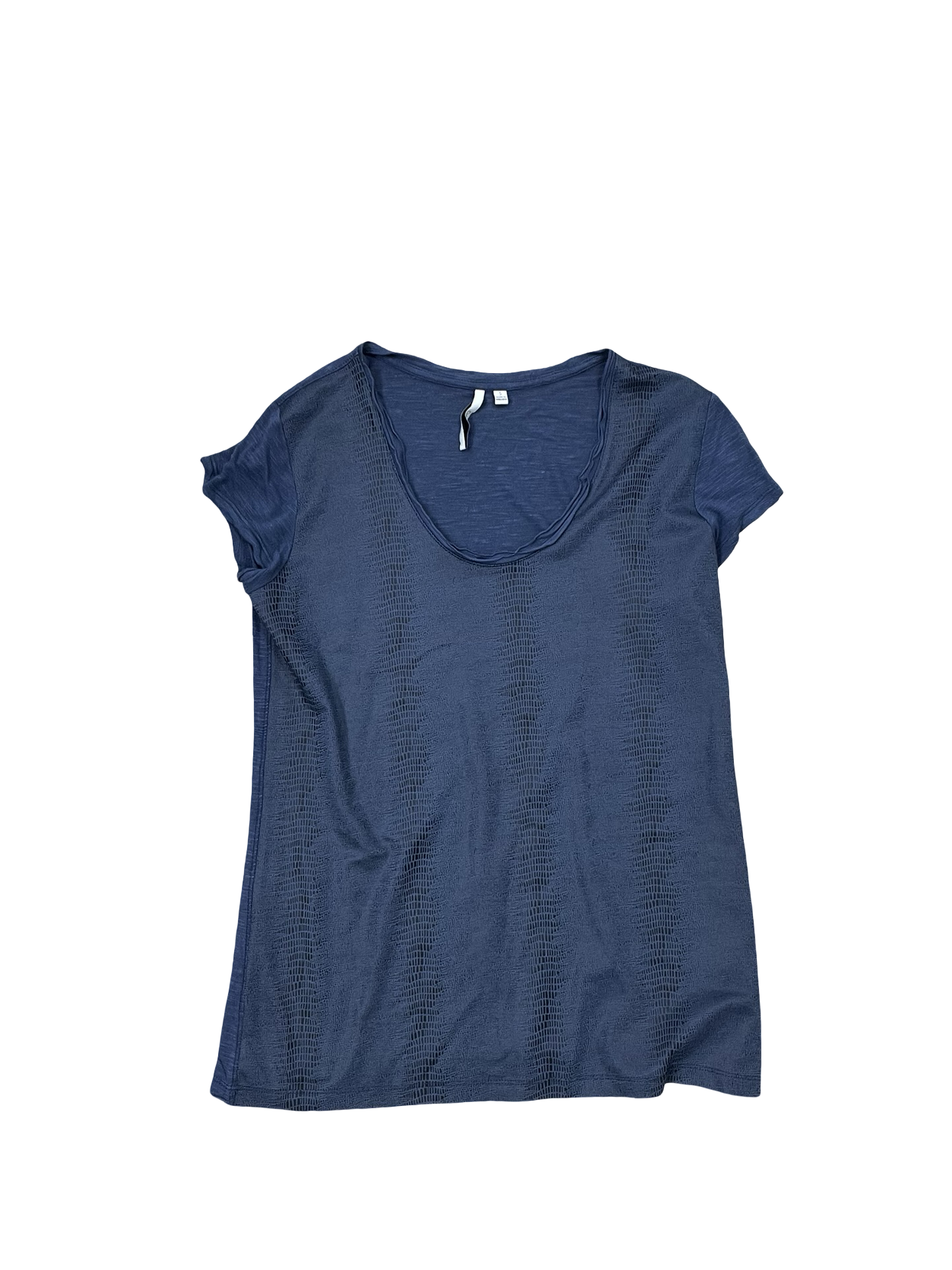 Top Ss By Calvin Klein In Blue, Size:S