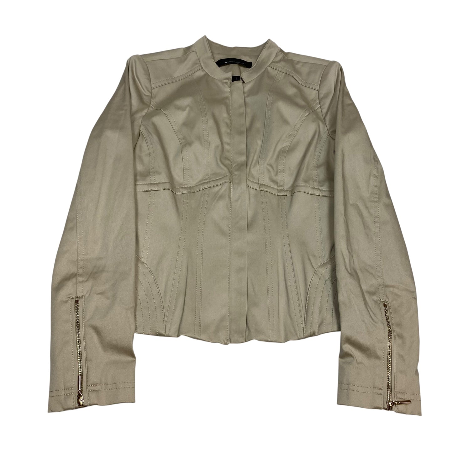 Jacket Other By White House Black Market In Tan, Size:0