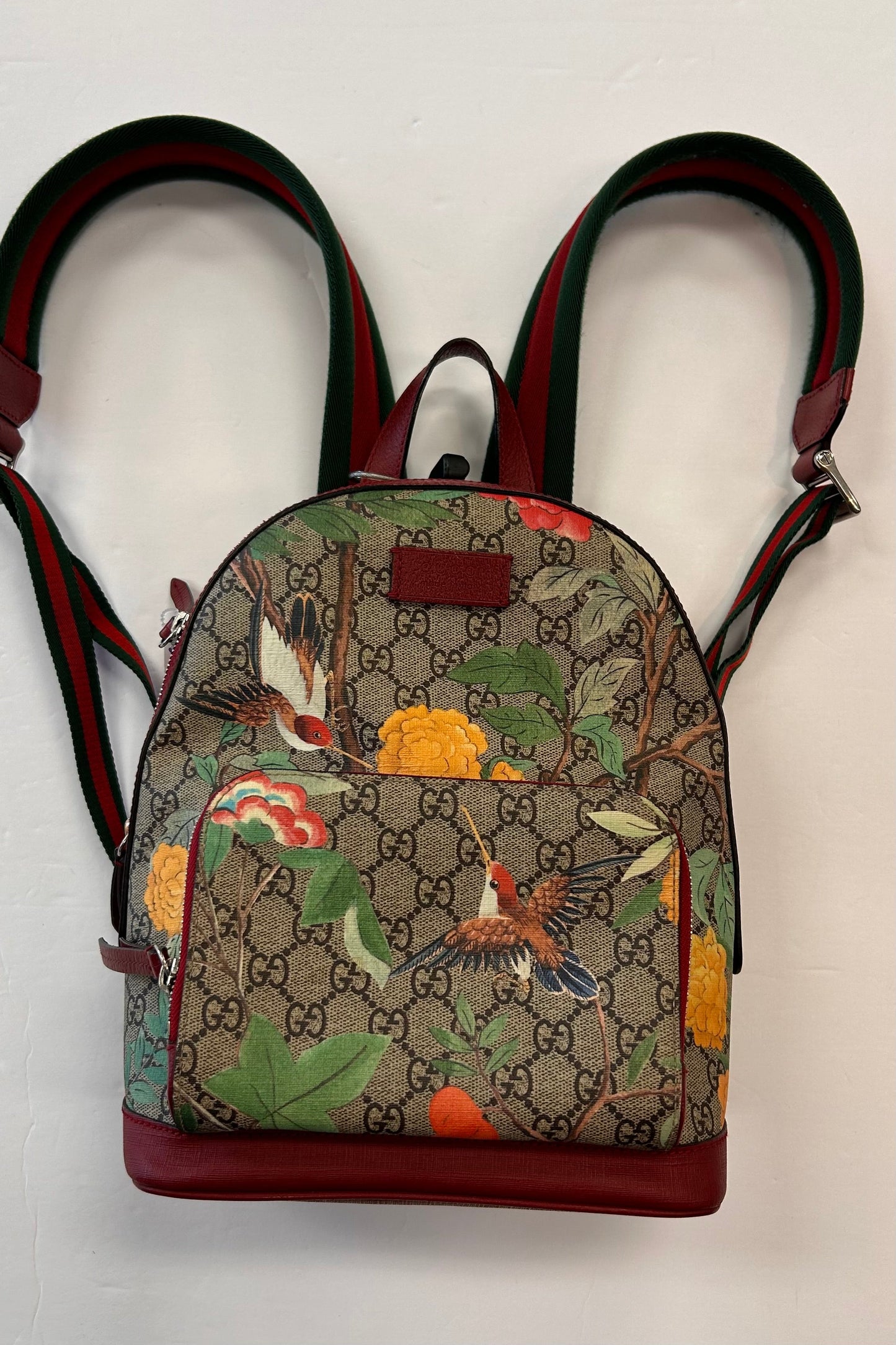 Backpack Luxury Designer By Gucci, Size: Small