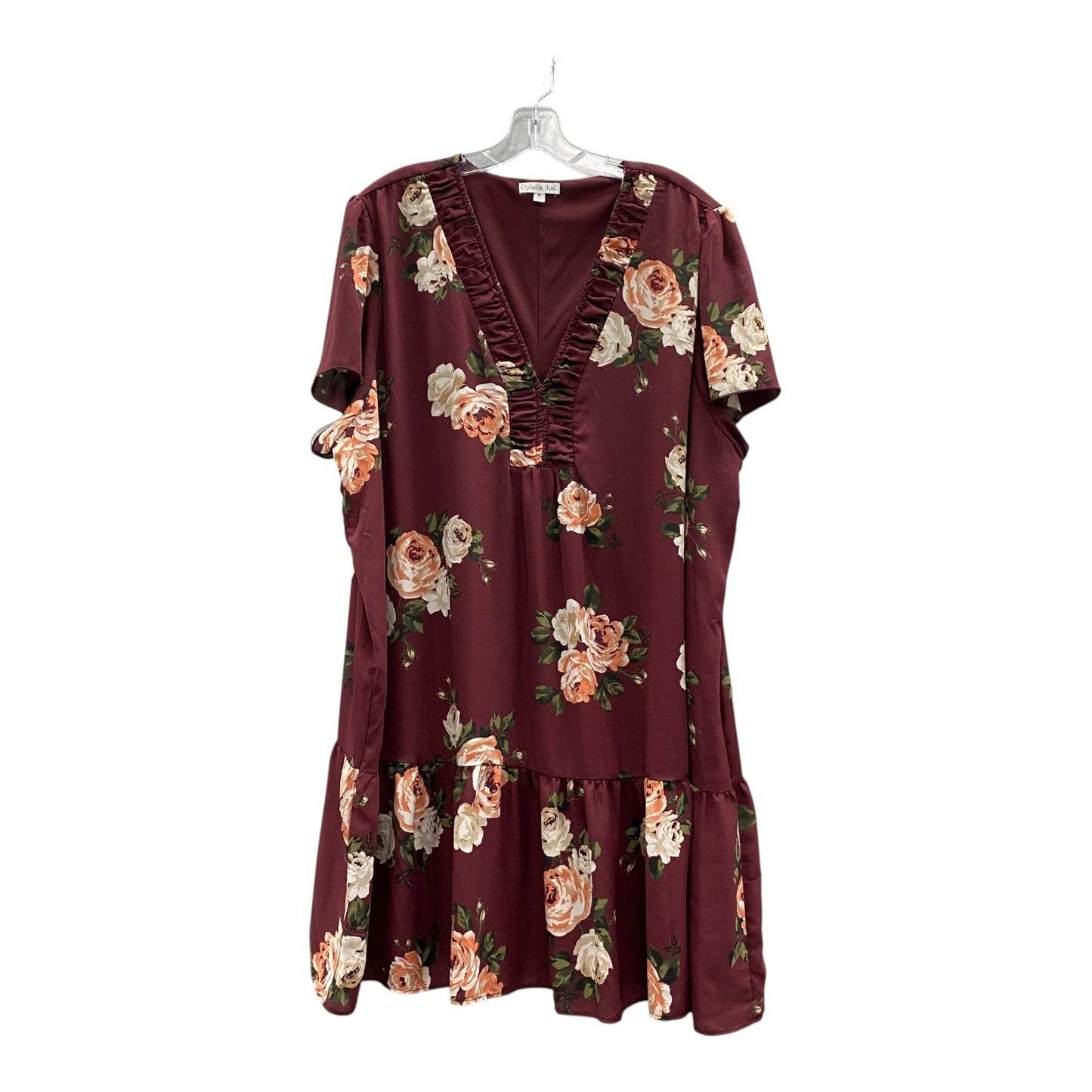 Dress Casual Short By Ophelia Roe In Red, Size:3