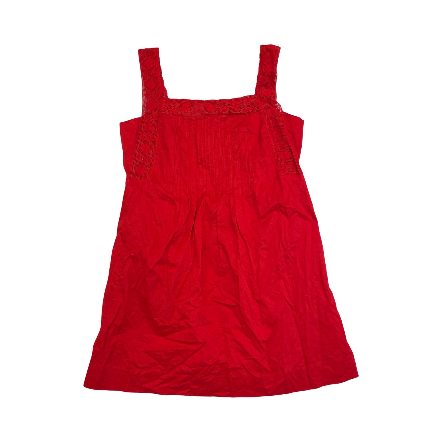 Dress Casual Midi By Madewell In Red, Size:Xl