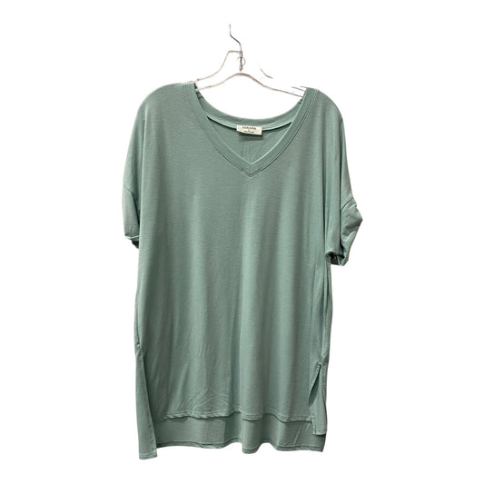 Top Ss By Zenana Outfitters In Green, Size:L
