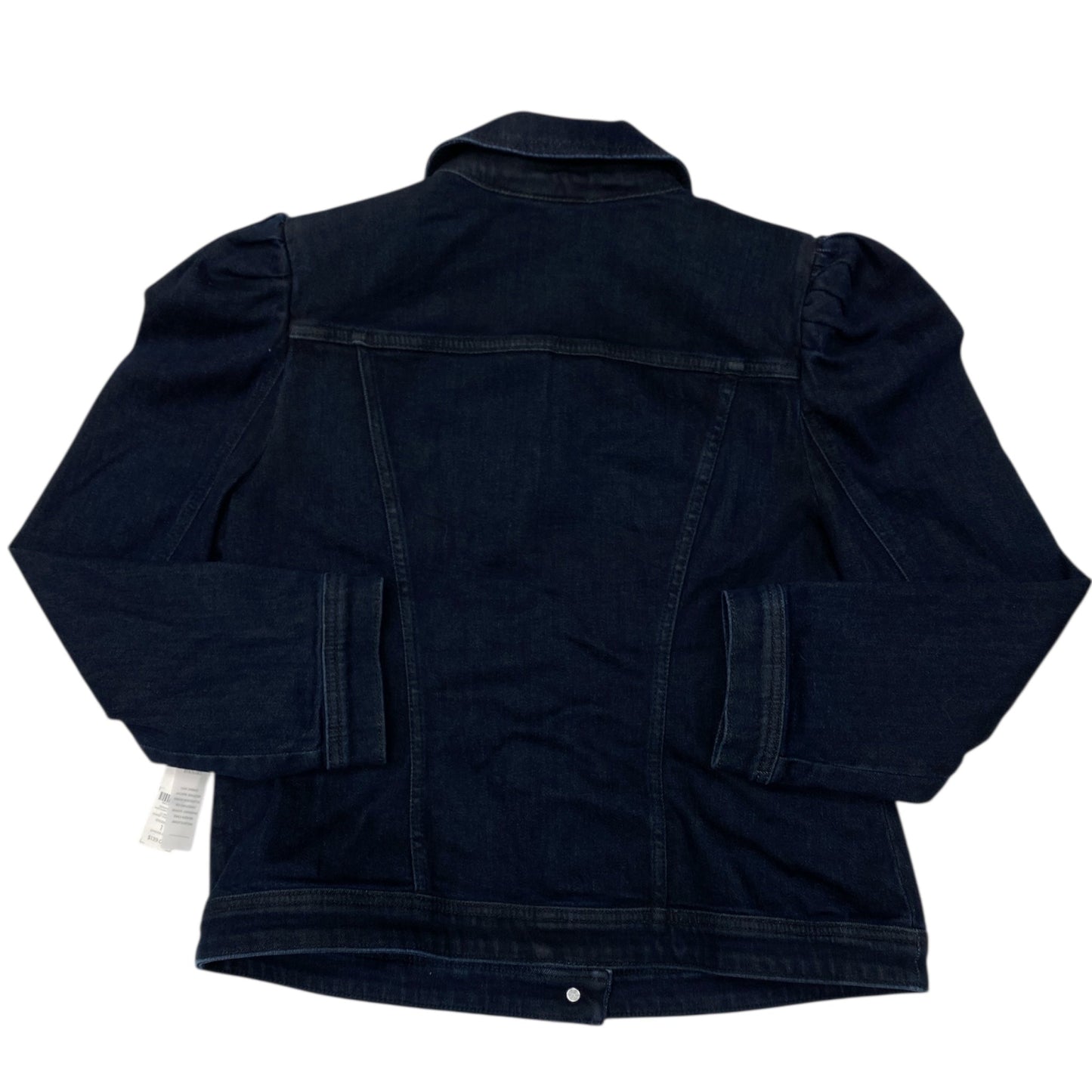 Blazer By Chicos In Blue Denim, Size:M