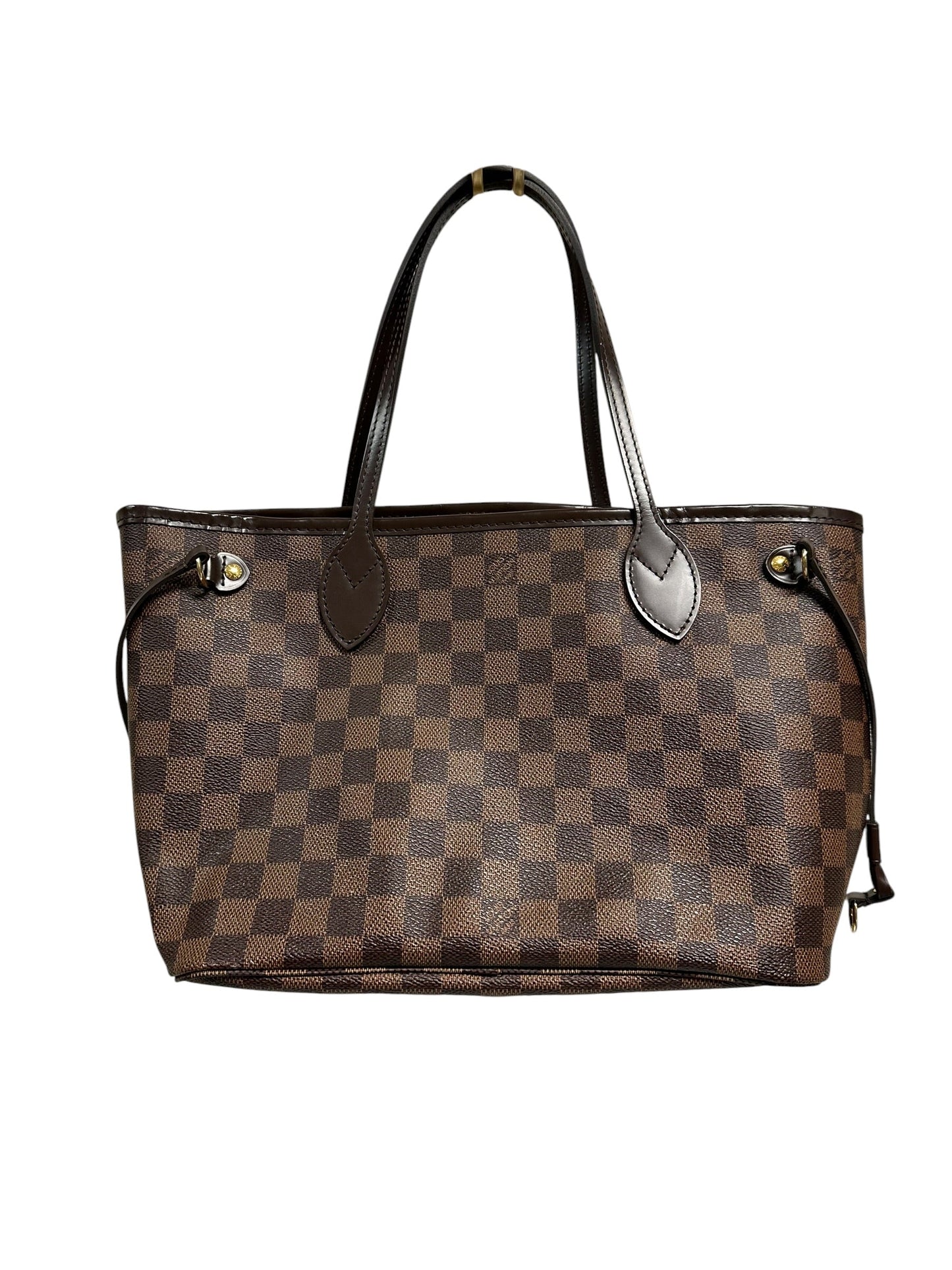 Tote Luxury Designer By Louis Vuitton In Brown, Size:Small