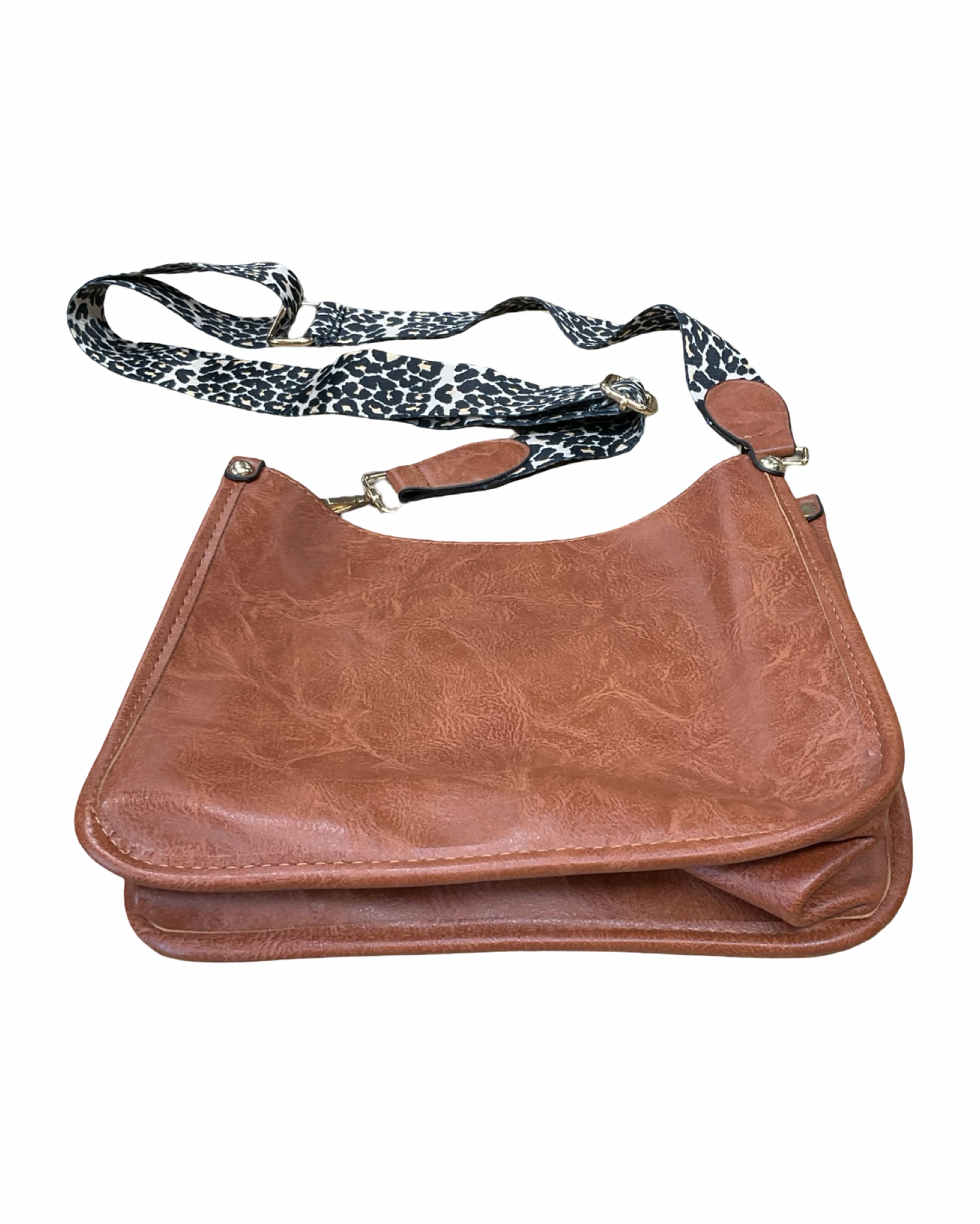 Crossbody By Clothes Mentor In Brown, Size:Medium