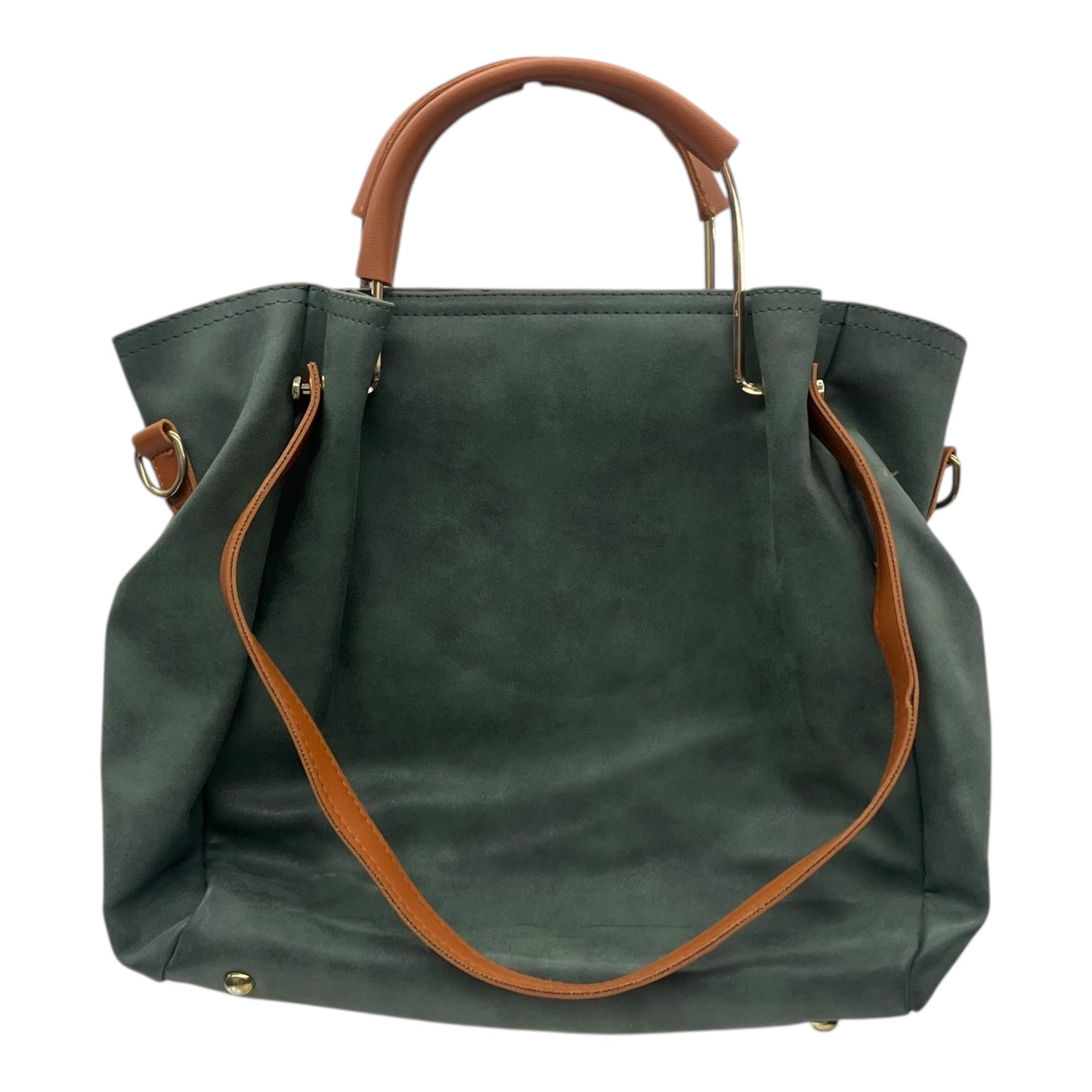 Handbag By Clothes Mentor In Green, Size:Large