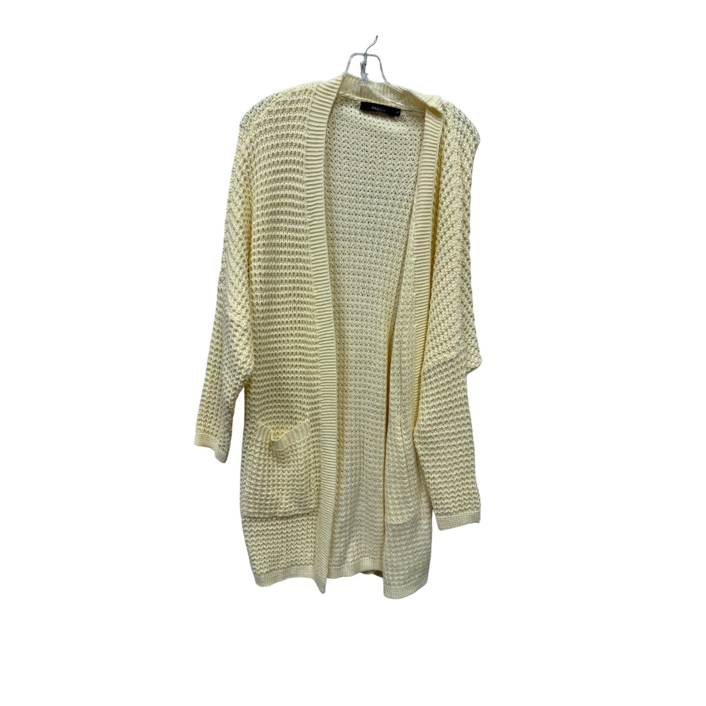 Sweater Cardigan By Cme In Yellow, Size:L