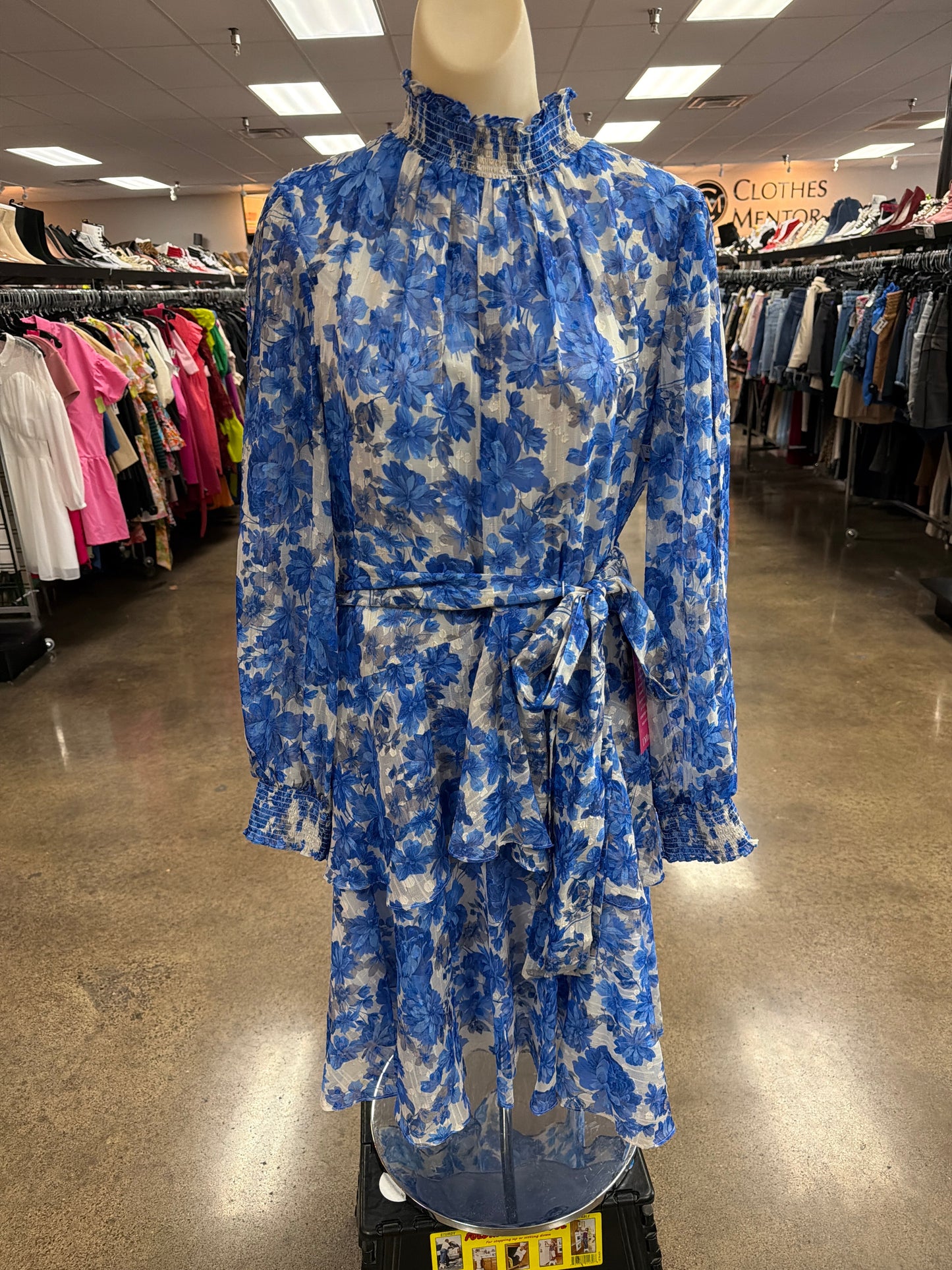 Dress Casual Short By Alex Marie In Blue, Size:10
