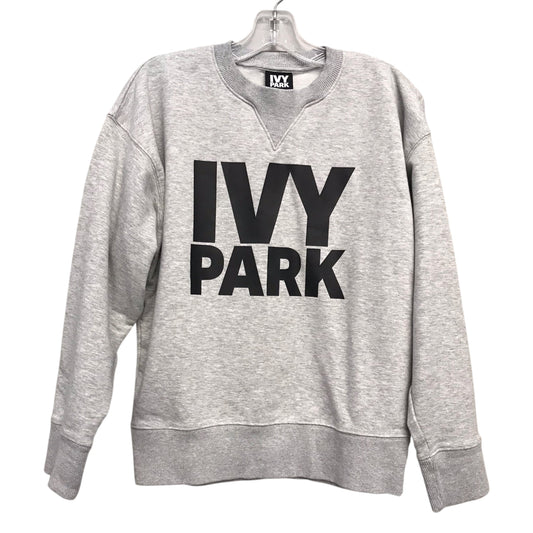 Sweatshirt Crewneck By Ivy Park In Grey, Size:Xs