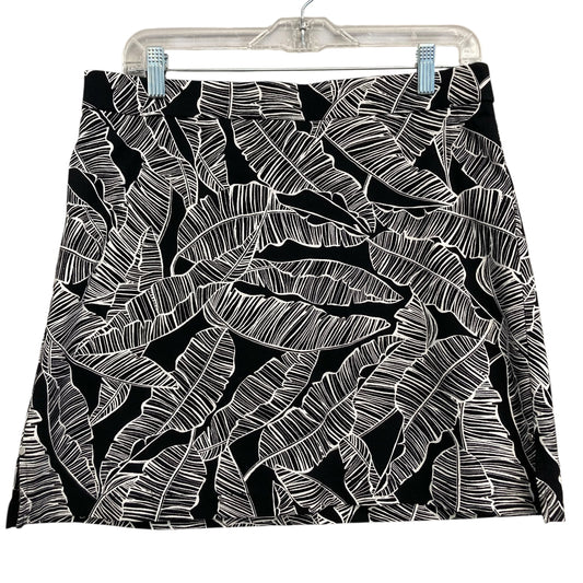Skort By Rafaella In Black & White, Size:8