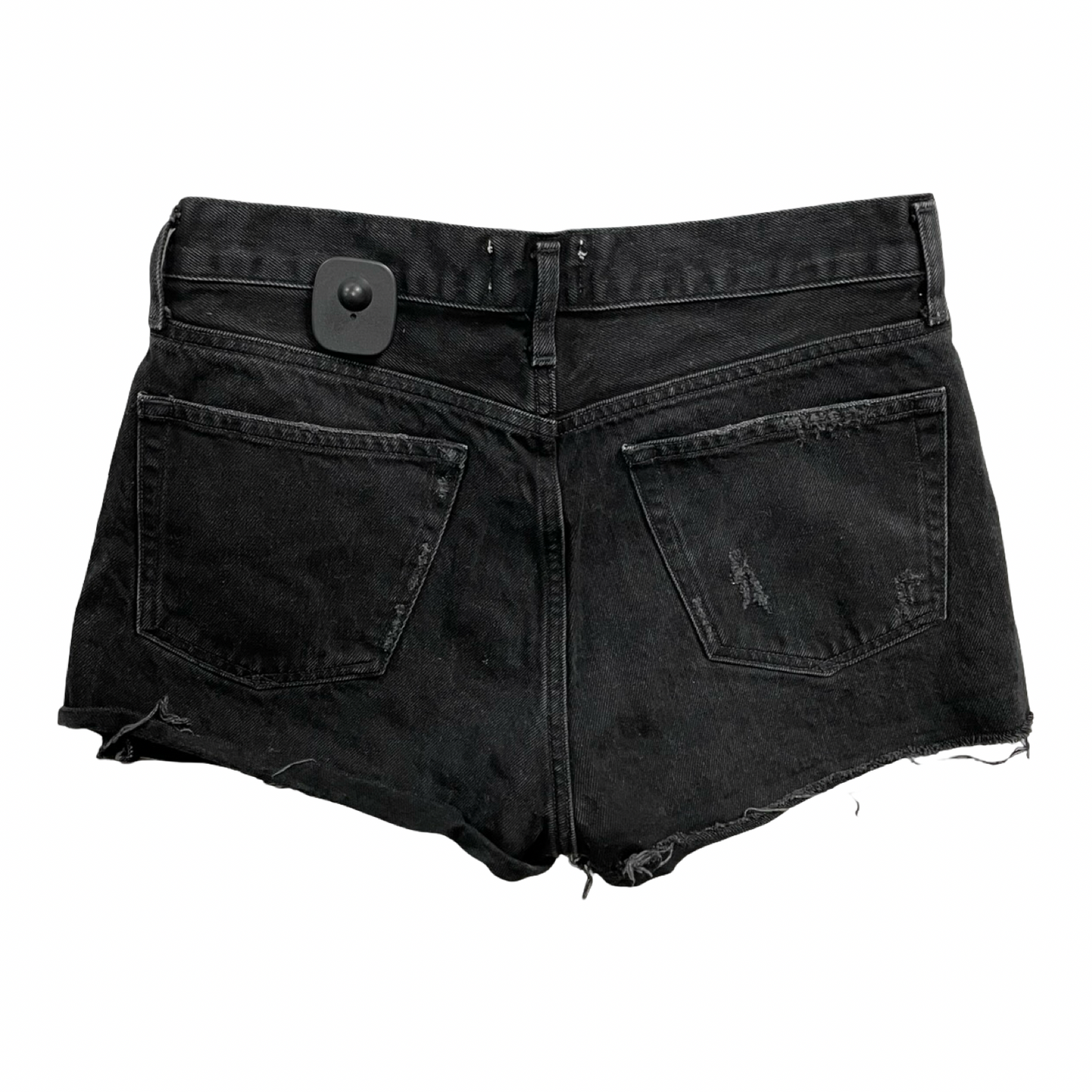 Shorts By Agolde In Black Denim, Size:4
