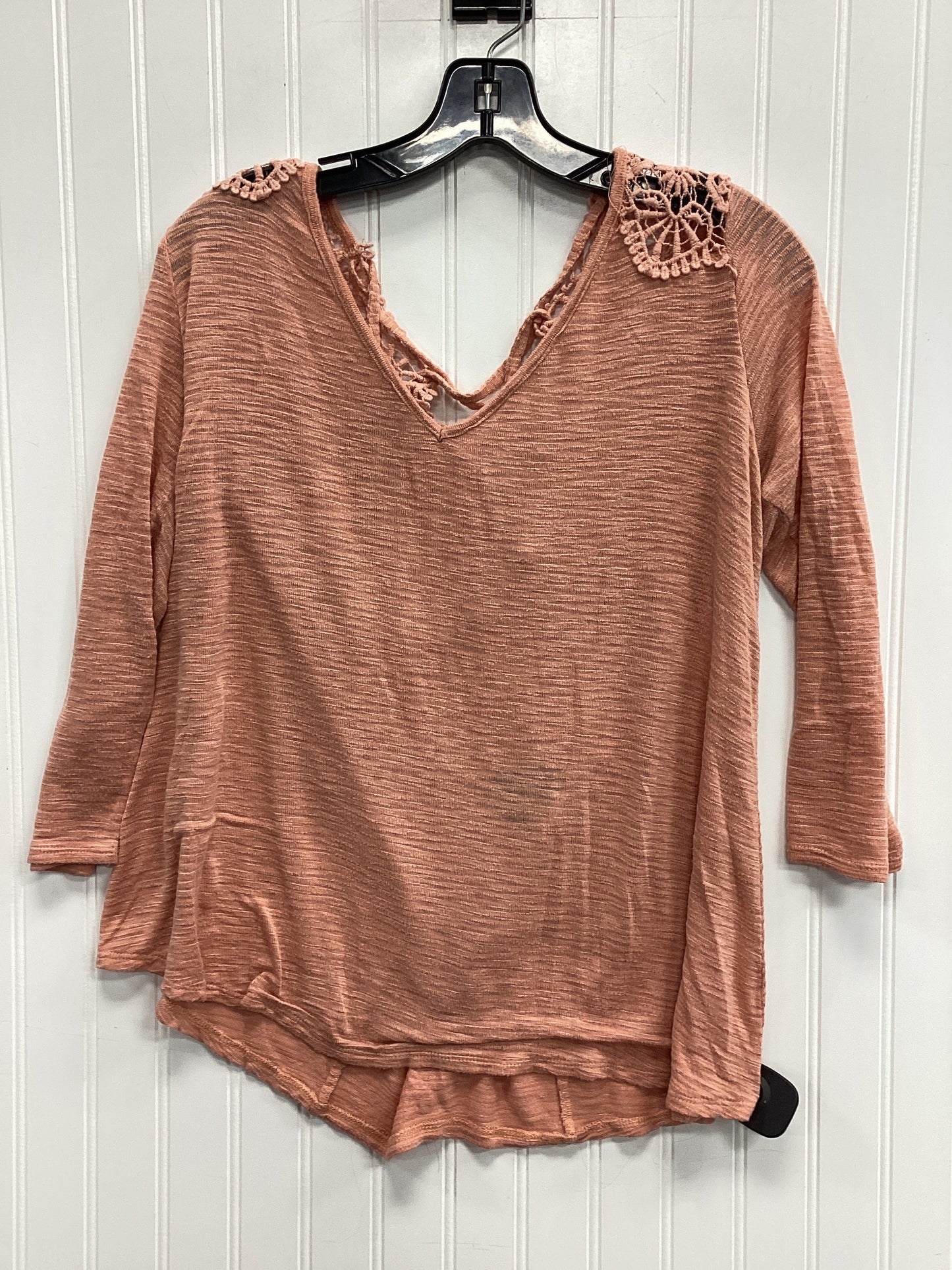 Top Ls By Jessica Simpson In Orange, Size:L