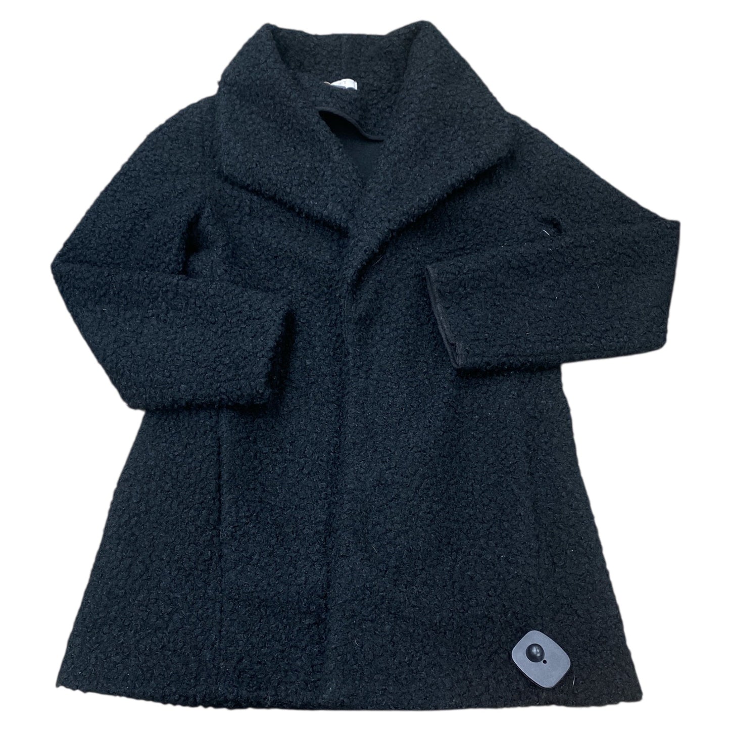 Jacket Faux Fur & Sherpa By Loft In Black, Size:Mp