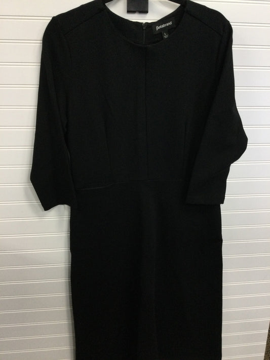 Dress Casual Maxi By Betabrand In Black, Size:L