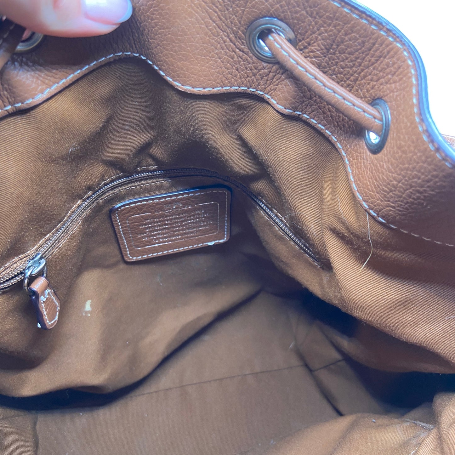 Handbag Designer By Coach, Size: Medium