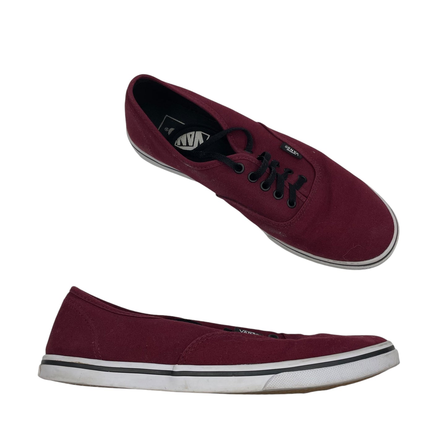 Shoes Sneakers By Vans In Red, Size:9.5