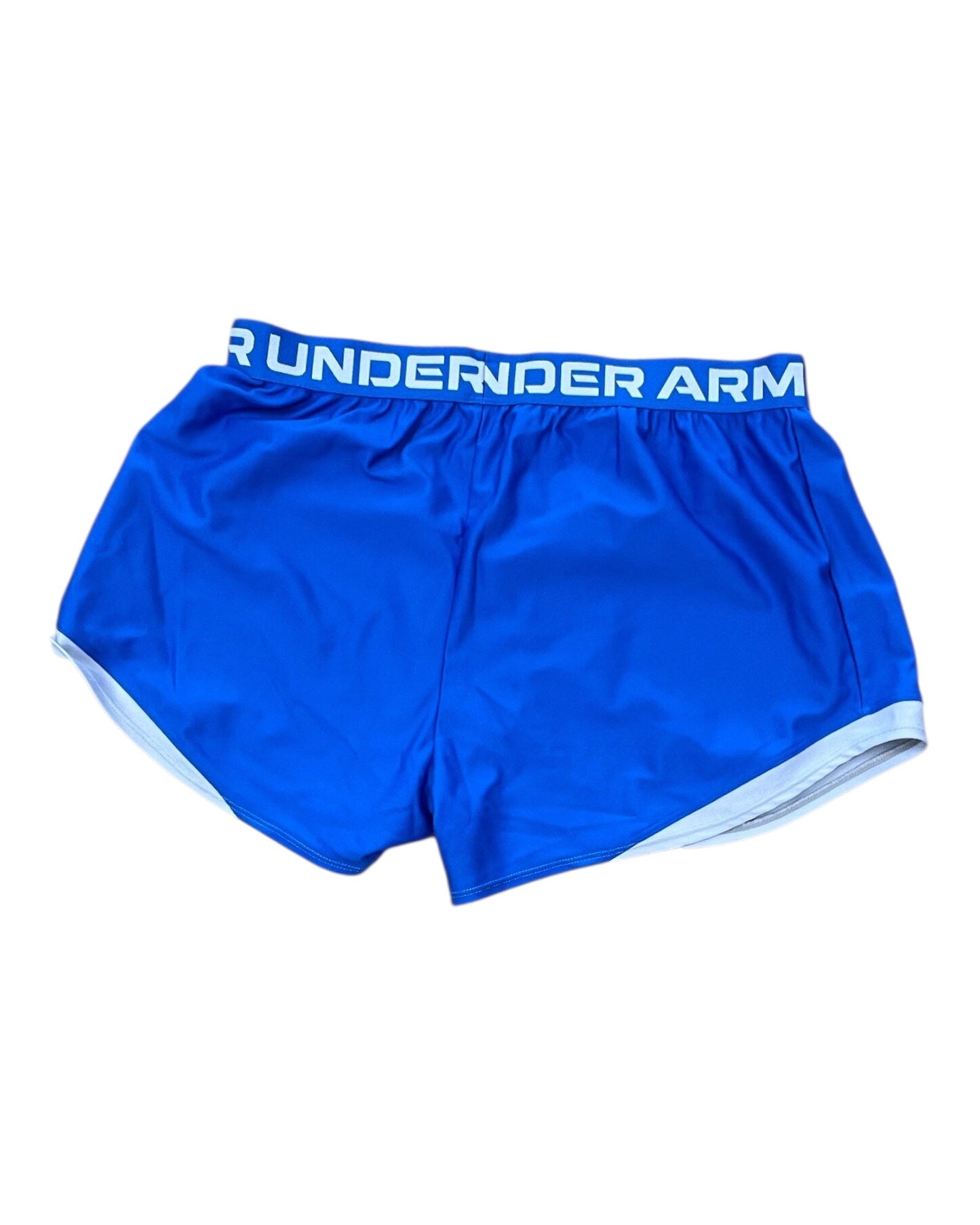 Athletic Shorts By Under Armour In Blue, Size:L
