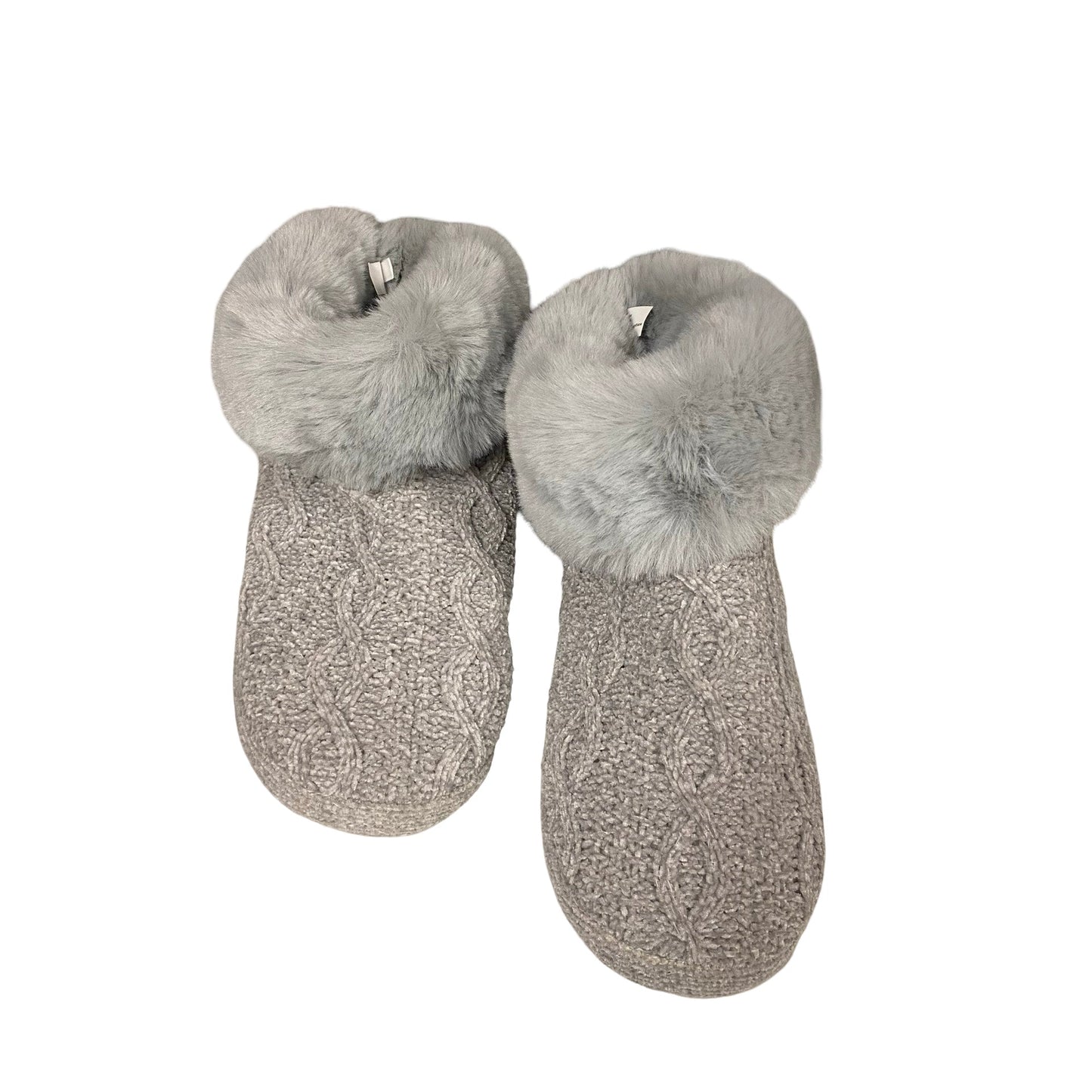 Slippers By Cuddl Duds In Grey, Size:8