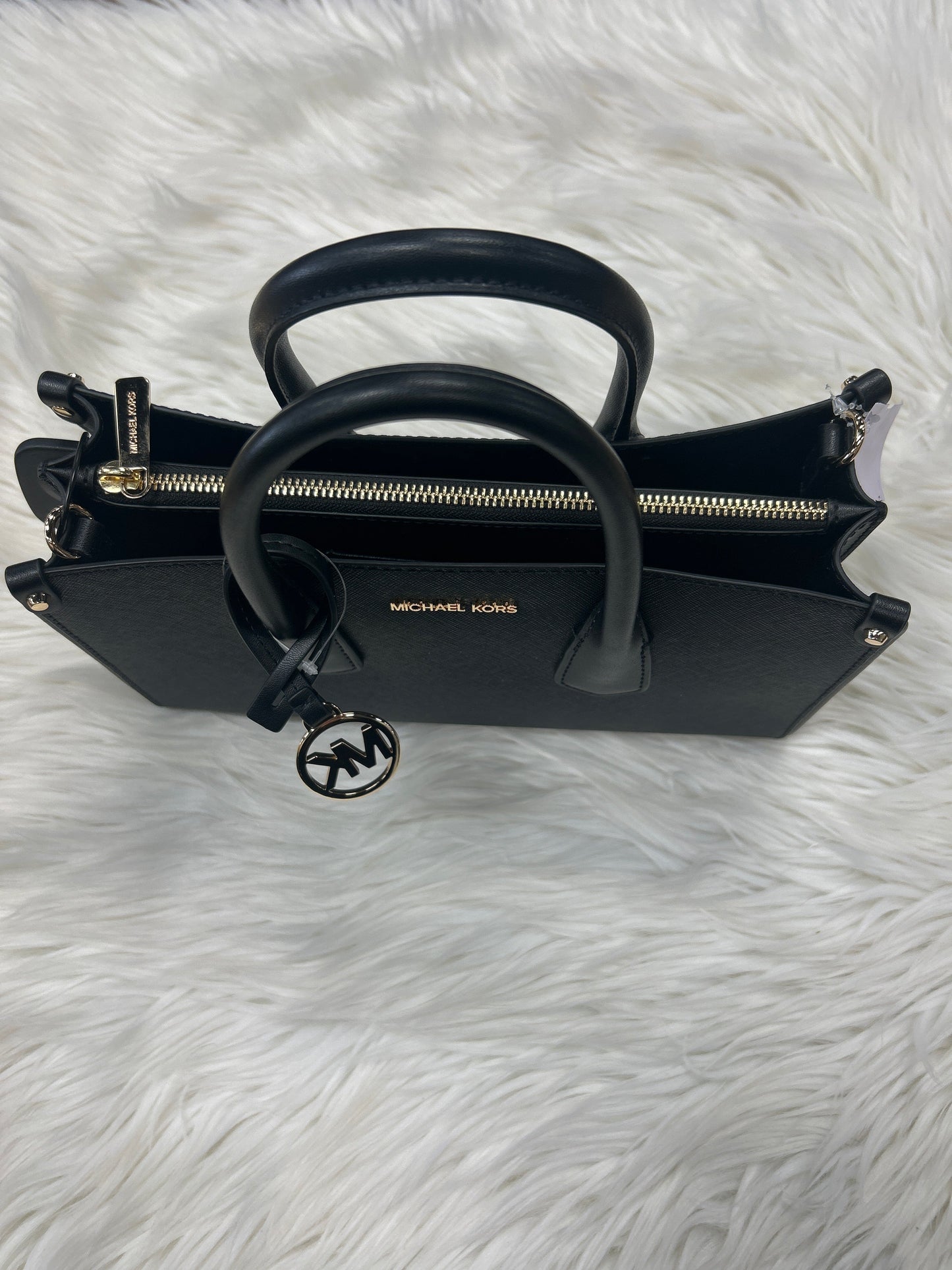 Handbag Designer By Michael Kors In Black, Size:Small