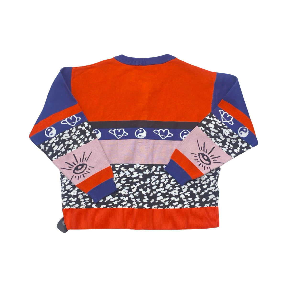 Sweater Cardigan By Cmc In Multi, Size:S