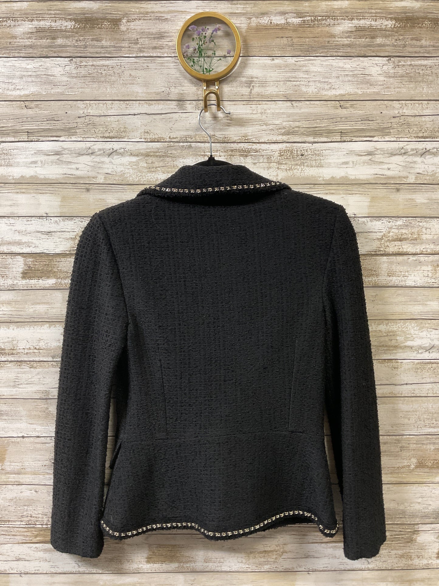 Blazer By St. John In Black, Size:2