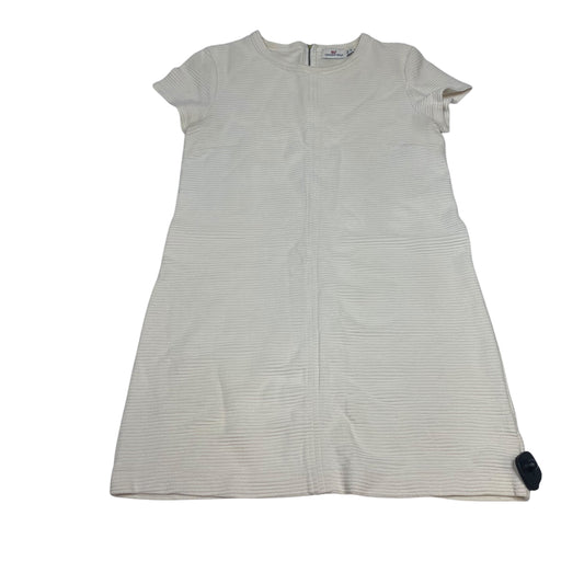 Dress Designer By Vineyard Vines In Cream, Size:M