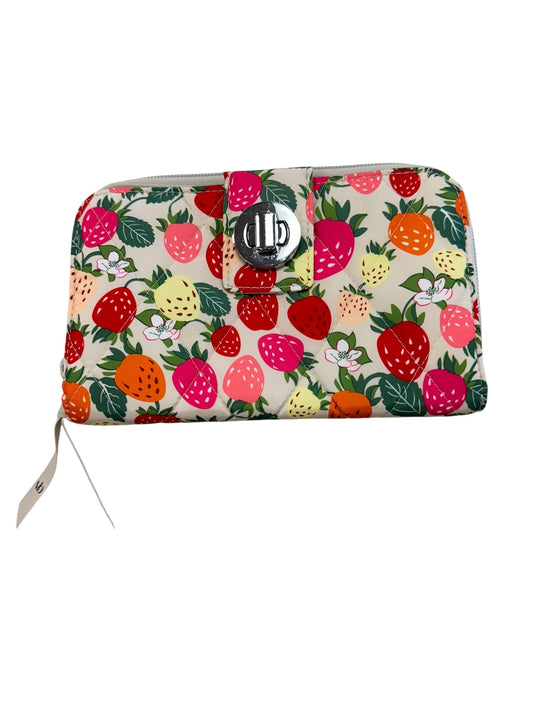 Wallet By Vera Bradley In Pink & Tan, Size:Large