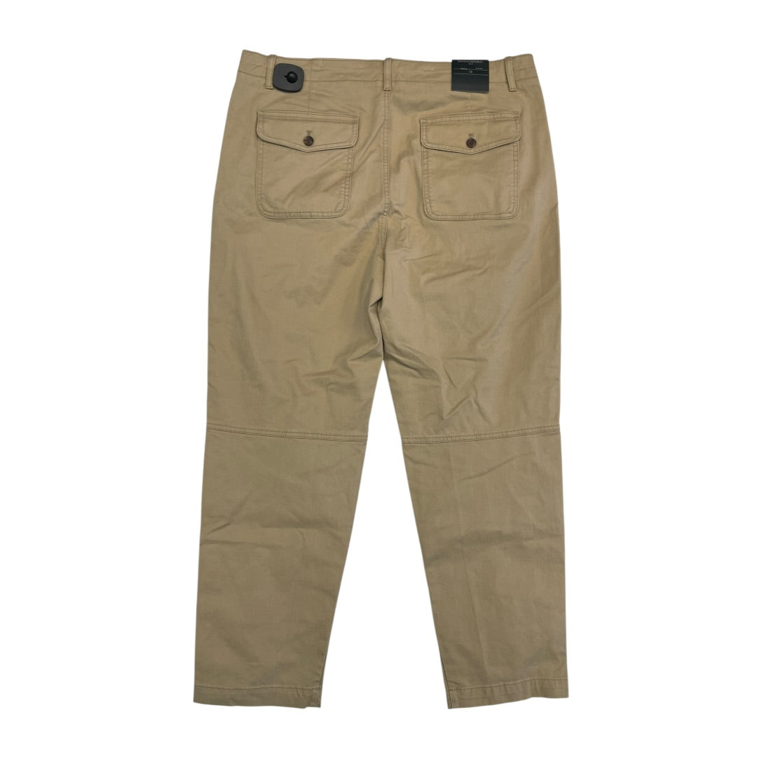 Pants Chinos & Khakis By Banana Republic In Tan, Size:14