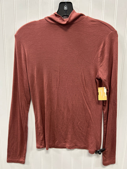 Top Ls By A New Day In Maroon, Size:Xs