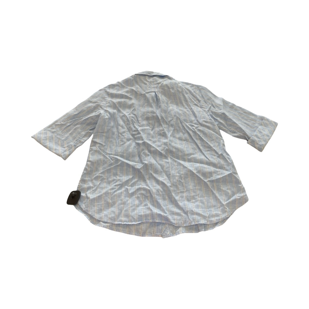 Top Ls By Chicos In Blue, Size:8