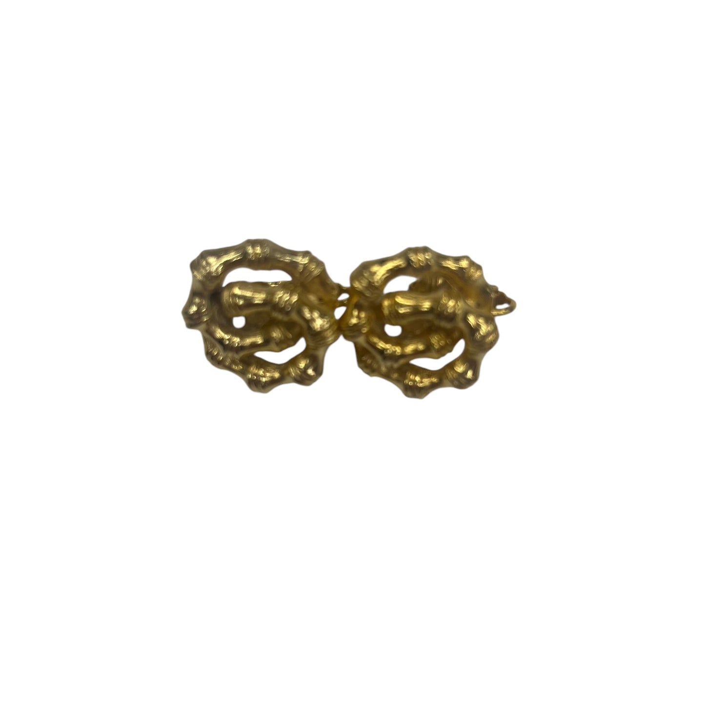 Earrings Clip By Clothes Mentor In Gold