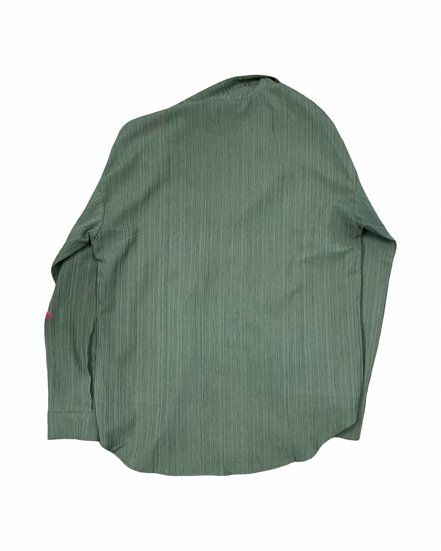 Blouse Ls By Clothes Mentor In Green, Size:M