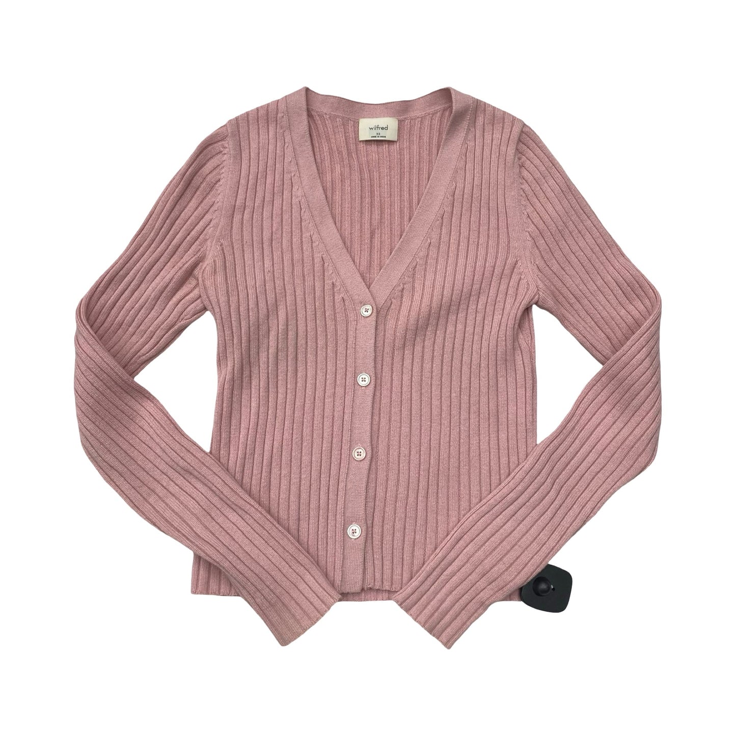 Sweater Cardigan By Wilfred In Pink, Size:Xs