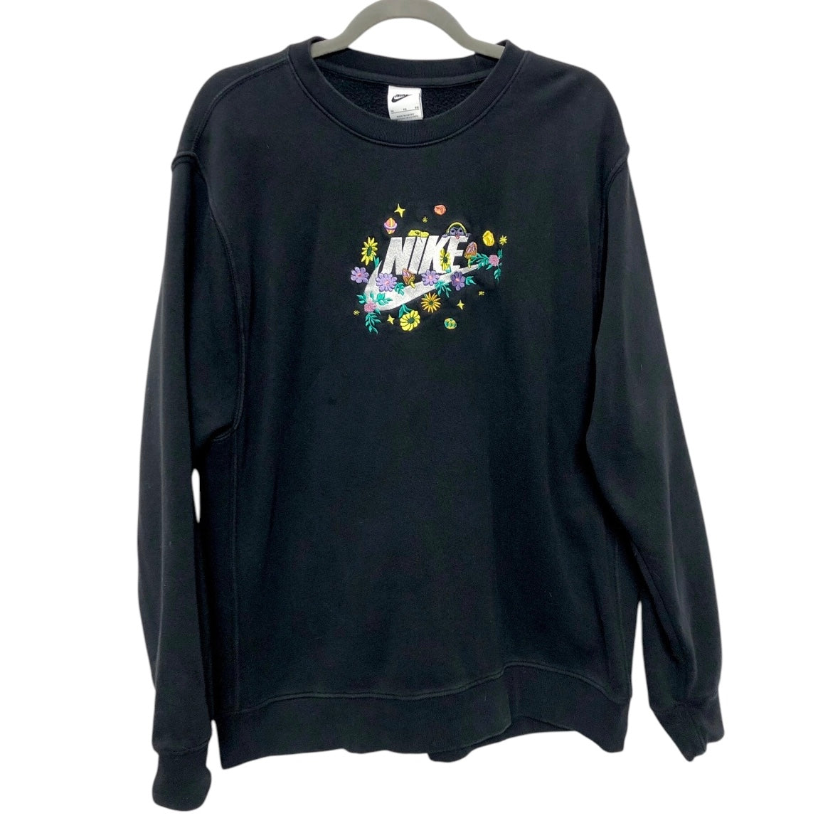 Sweatshirt Crewneck By Nike Apparel In Black, Size:Xl