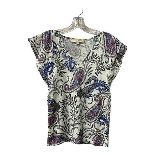 Top Ss By Loft In White, Size:Sp