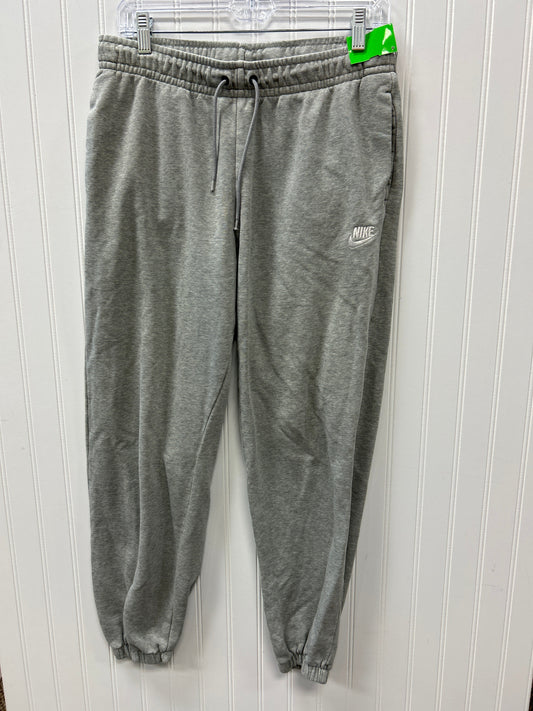 Athletic Pants By Nike Apparel In Grey, Size:M