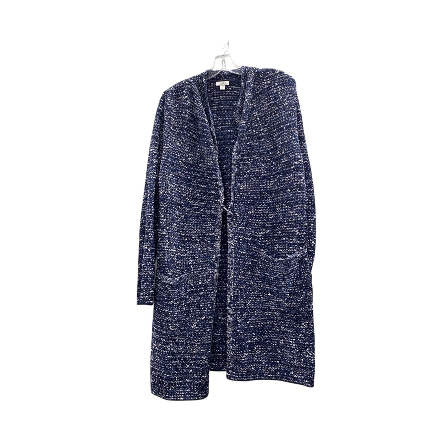 Sweater Cardigan By J. Jill In Blue, Size:M