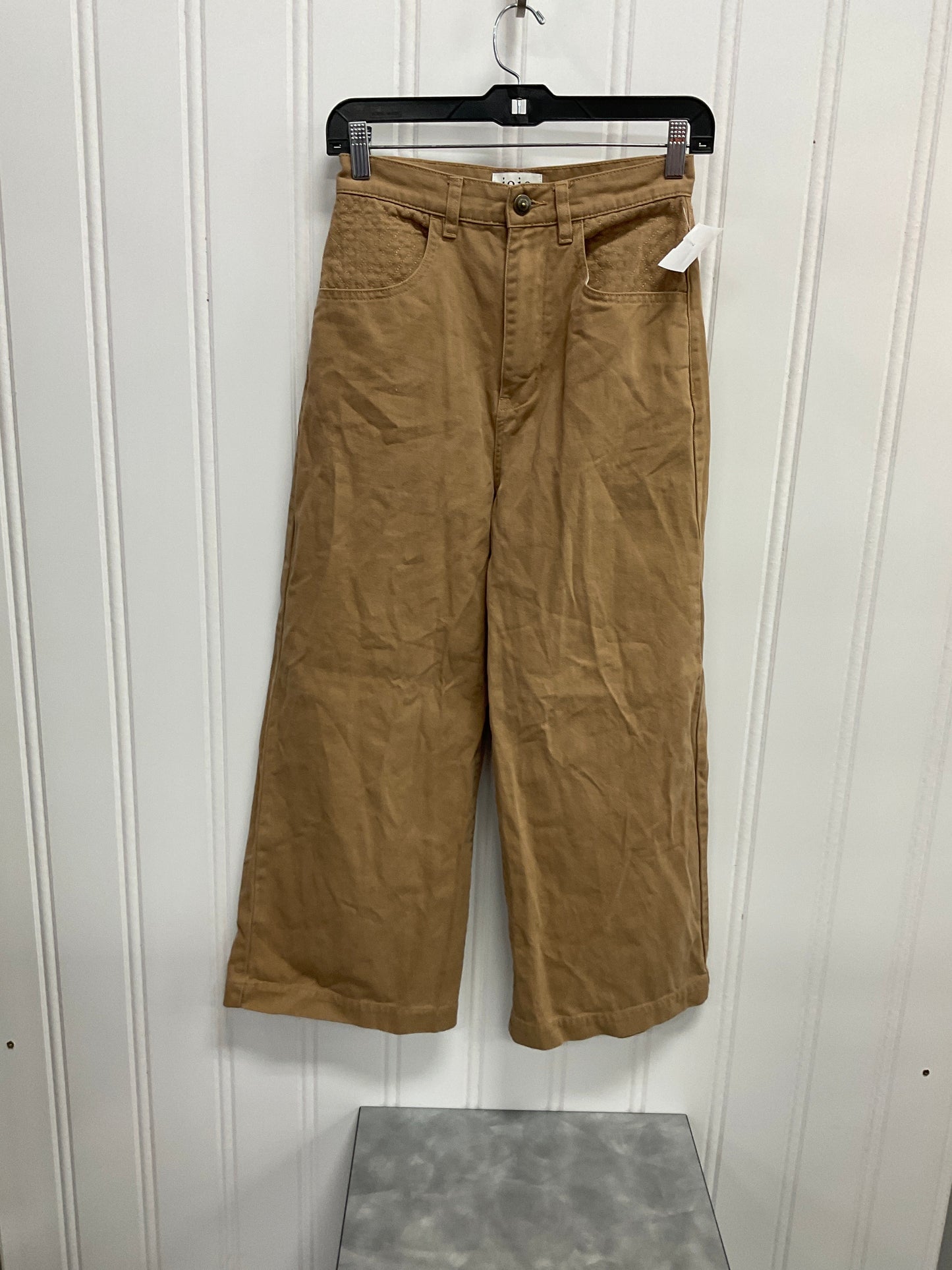 Jeans Wide Leg By Joie In Tan, Size:2