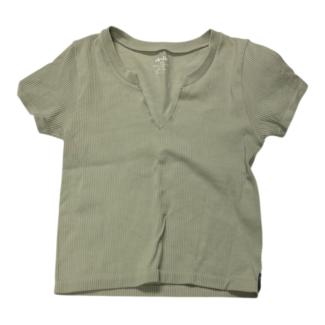 Top Ss By Elodie In Green, Size:Xs