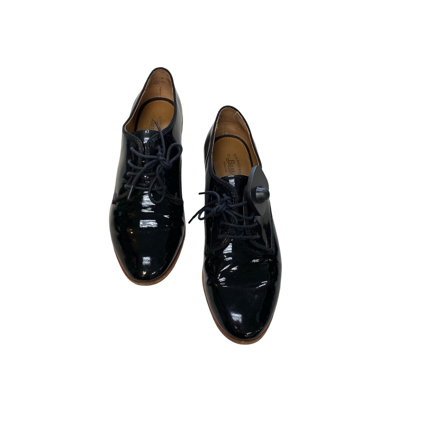 Shoes Flats By Gh Bass And Co In Black, Size:7.5