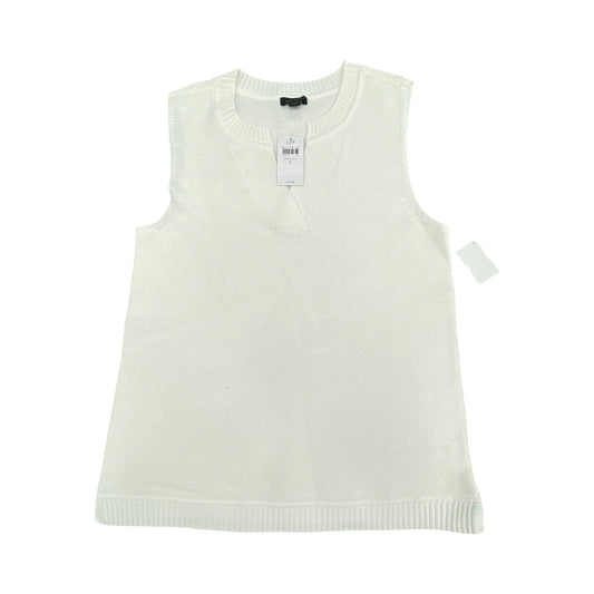 Top Sleeveless By J. Jill In White, Size:S
