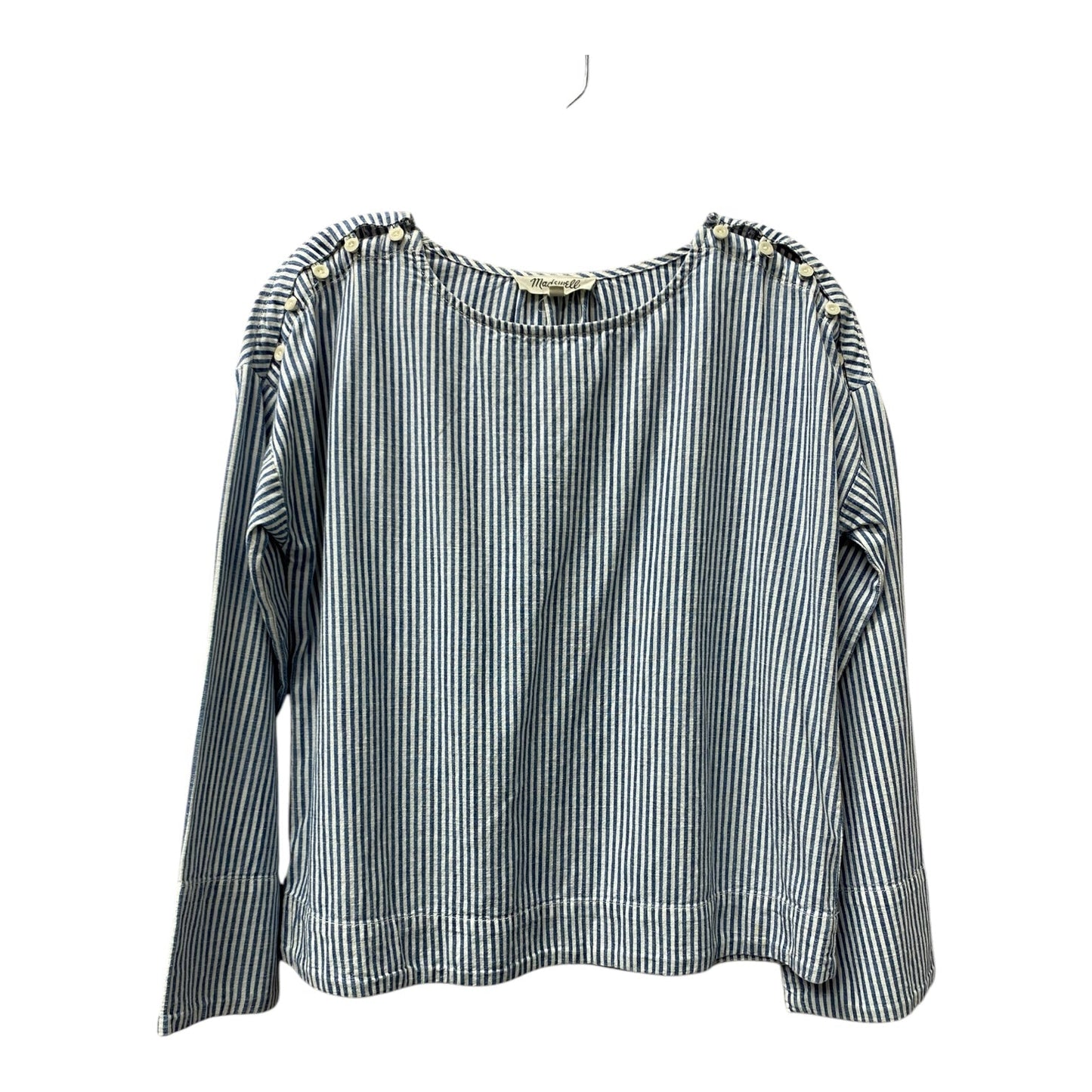 Top Ls By Madewell In Blue & White, Size:Xs