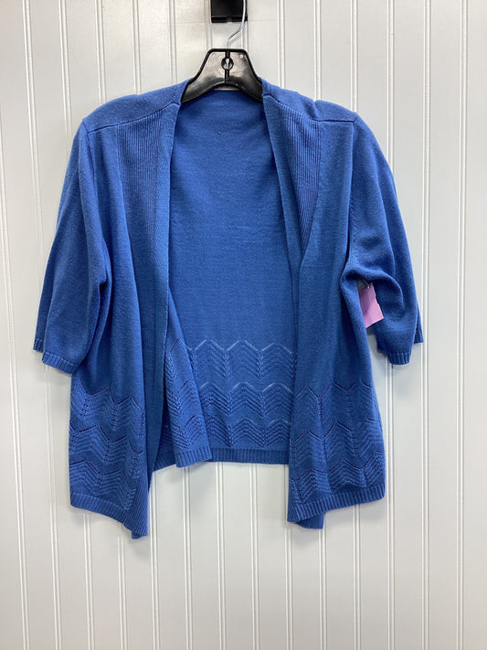 Blouse Ss By Cyrus In Blue, Size:L