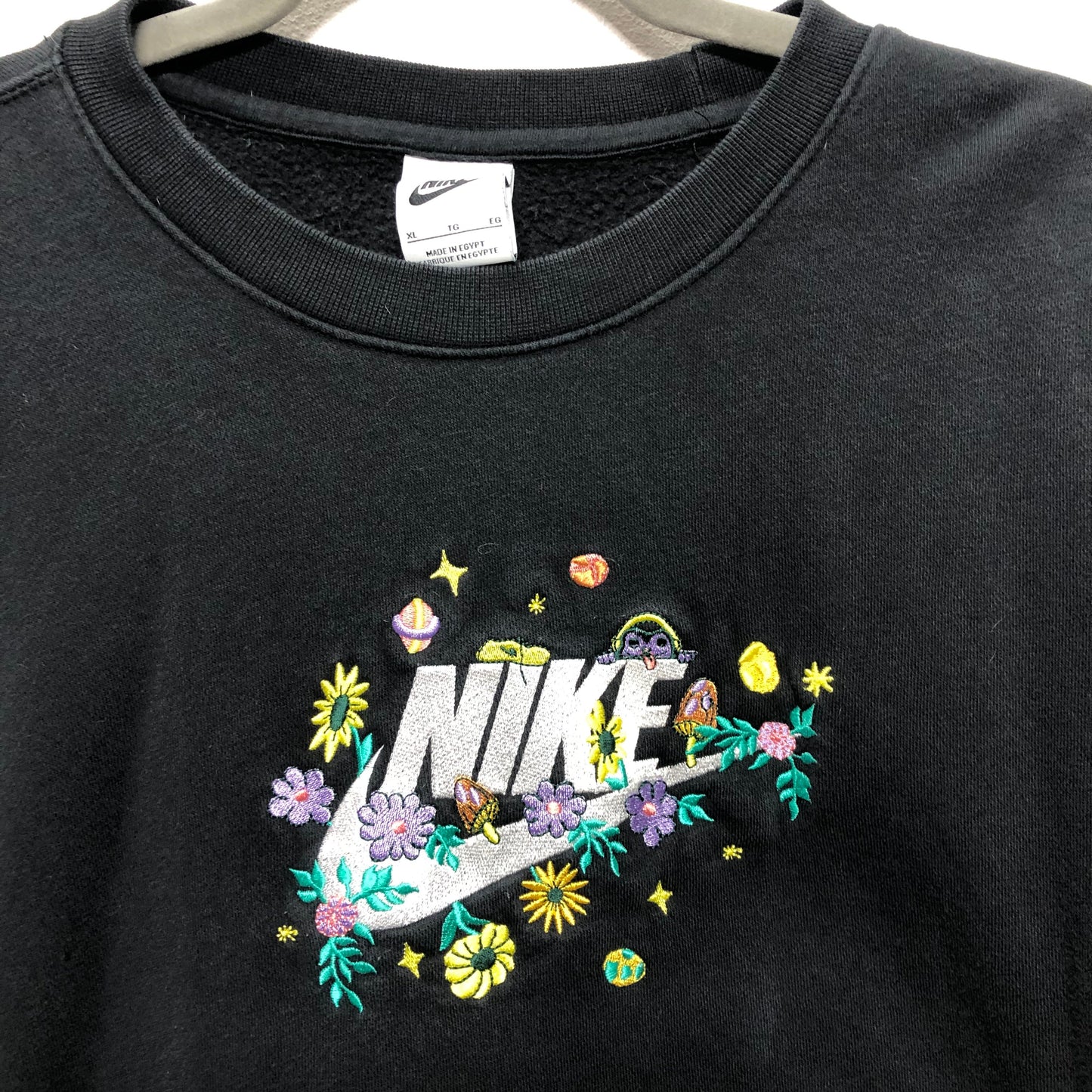 Sweatshirt Crewneck By Nike Apparel In Black, Size:Xl