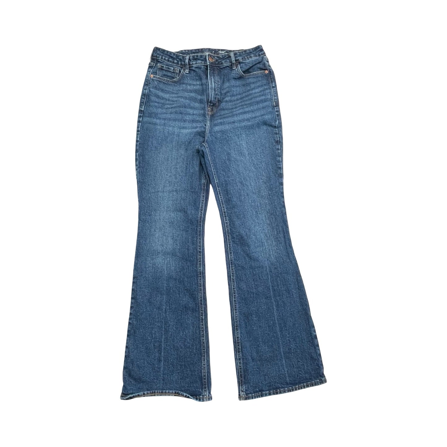 Jeans Flared By Old Navy In Blue Denim, Size:14