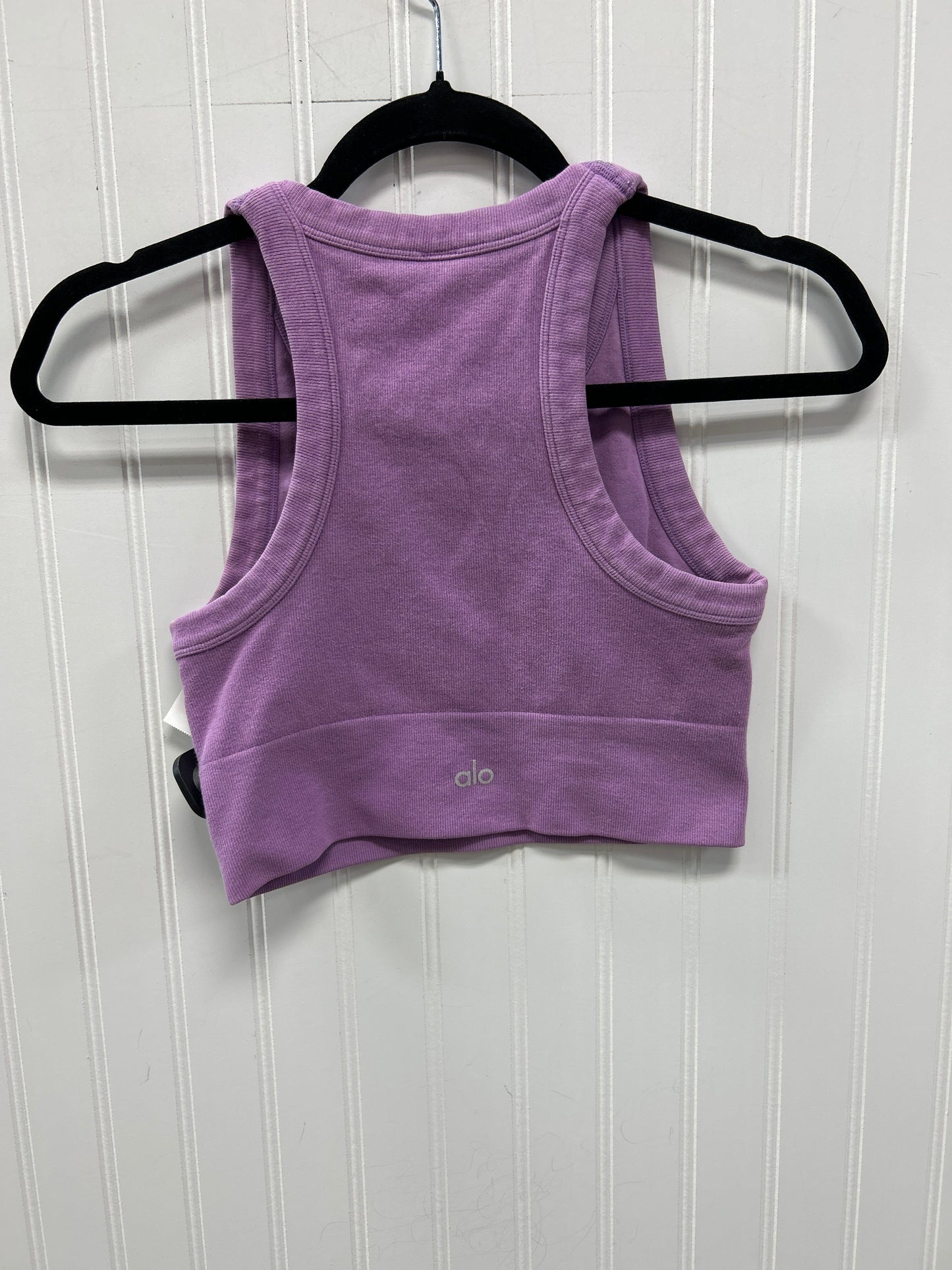 Athletic Tank Top By Alo In Purple, Size:S