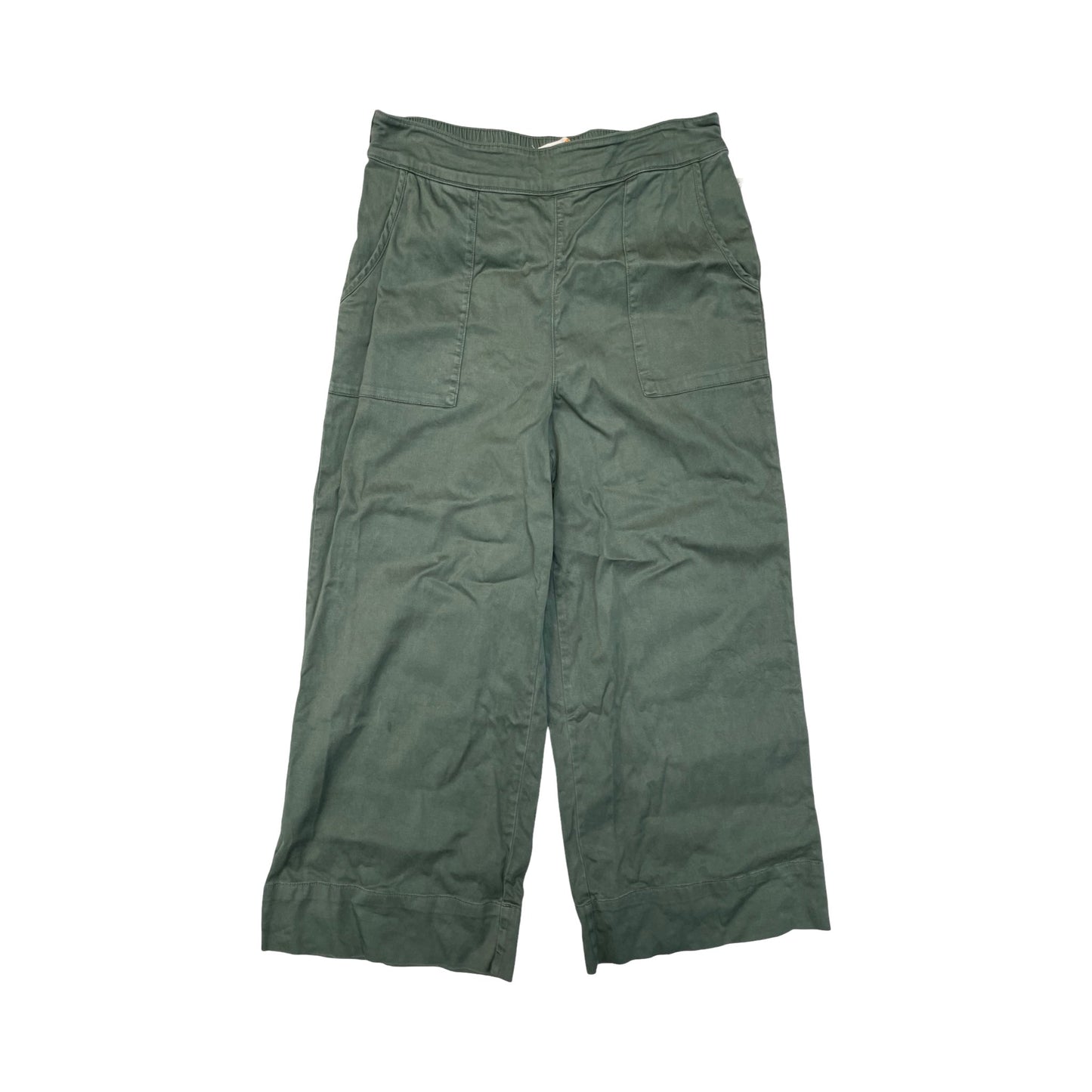 Pants Wide Leg By C And C In Green, Size:L