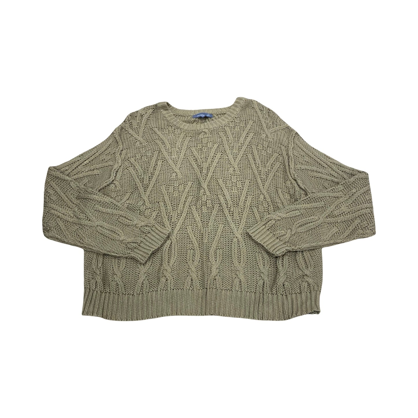 Sweater By Grade & Gather In Green, Size:M
